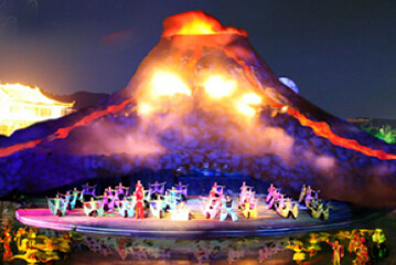 横店影视城、梦幻谷、东阳中国木雕城(双动车)3日游